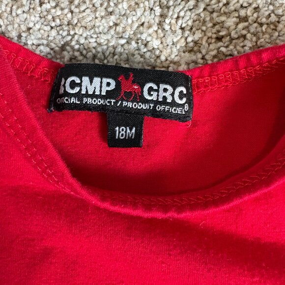 RCMP red bodysuit T-shirt Baby 18 months Toddler - Picture 4 of 6